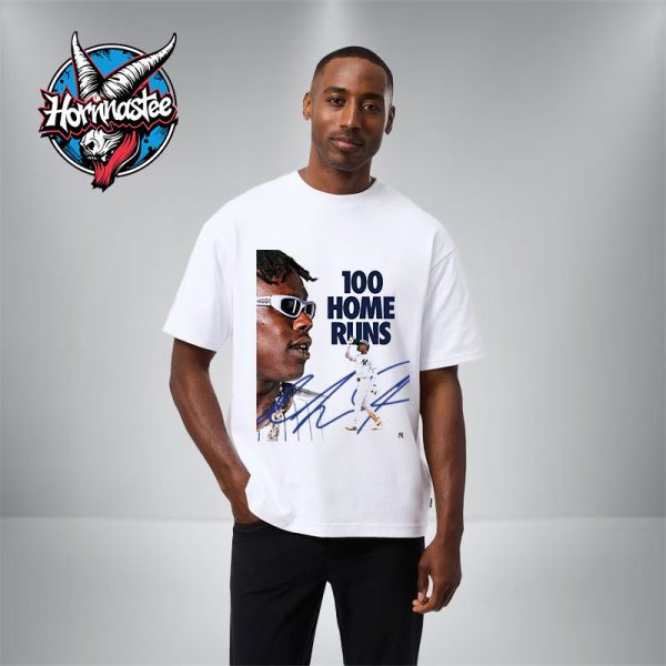 Congrats Jazz Chisholm Jr New York Yankees 100 Home Runs Unisex T Shirt