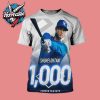 Shohei Ohtani Los Angeles Dodgers Reachs 1000 Career MLB Hits Congratulation All Over Print Shirt
