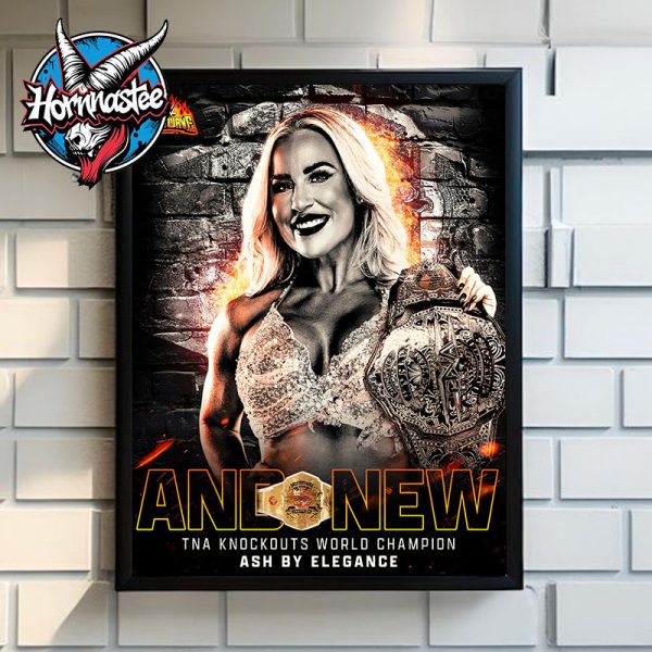 Dana Brooke Ash By Elegance New TNA Knockouts World Champion 2025 WWE Heatwave Poster Home Decor Canvas
