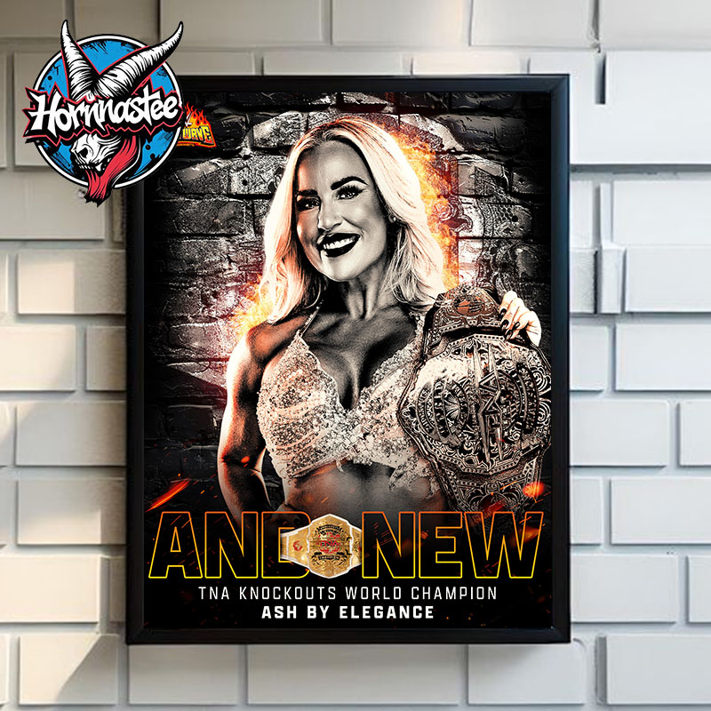 Dana Brooke Ash By Elegance New TNA Knockouts World Champion 2025 WWE Heatwave Poster Home Decor Canvas Dana Brooke Ash By Elegance New TNA Knockouts World Champion 2025 WWE Heatwave Poster Home Decor Canvas