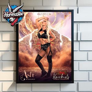 Dana Brooke Ash By Elegance TNA Knockouts World Champion 2025 Poster Home Decor Canvas