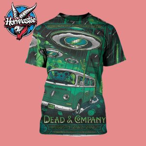 Dead And Company 60th Anniversary Celebration Of The Grateful Dead’s Music At Golden Gate Park On August 1-2-3 2025 San Francisco All Over Print Shirt