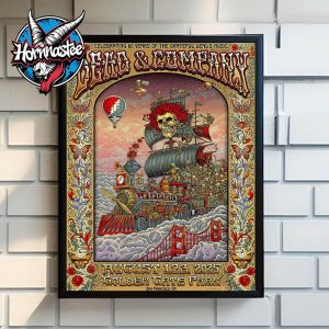 Dead And Company San Francisco Concert 3 Nights At Golden Gate Park On August 1-2-3 2025 In San Francisco California Poster Home Decor Canvas