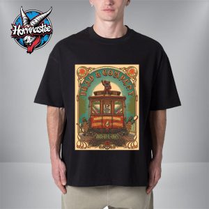 Dead And Company San Francisco Concert Poster On August 1 2025 At Golden Gate Park In California Unisex T-Shirt