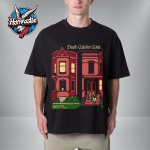 Death Cab For Cutie Celebrating 20 Years Of Plans On August 5 2025 At Chicago Theatre In Chicago Illinois Unisex T-Shirt