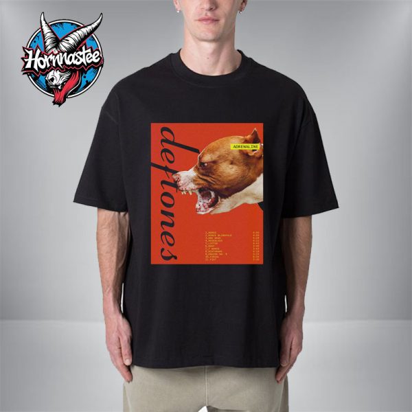 Deftones Albums As Different Animals Private Music Adrenaline Pit Bull Unisex T Shirt