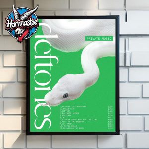 Deftones Albums As Different Animals Private Music White Kingsnake Poster Home Decor Canvas