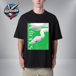 Deftones Albums As Different Animals Private Music White Kingsnake Unisex T Shirt