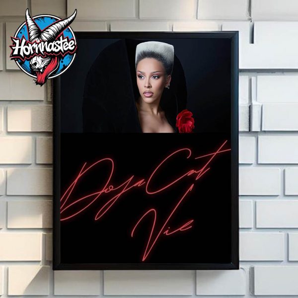 Doja Cat New Album Vie Signature Album Cover Poster Home Decor Canvas