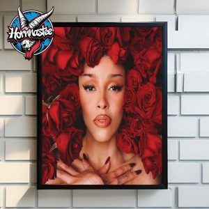 Doja Cat Vie New Album Covers Album Releases On September 26 2025 Poster Home Decor Canvas