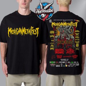 Dying Fetus At Michigan Metal Fest 2025 On August 23 2025 At Leila Arboretum Battle Creek In Michigan Unisex T-Shirt Two Sided