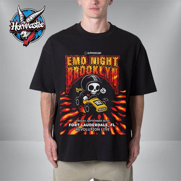 Emo Night Brooklyn Show On September 26 2025 At Revolution Live In Fort Lauderbale FL Unisex T-Shirt