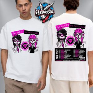 Emo Nite The Delilah vs Juliet Tour 2025 Schedule Unisex T Shirt Two Sided