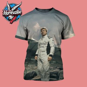 F1 The Movie Brad Pitt All Over Print Shirt