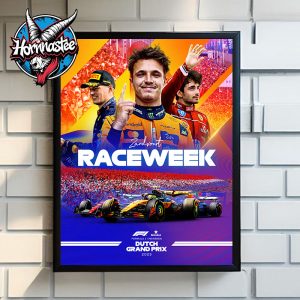 Formula 1 Heineken Race Week Dutch Grand Prix 2025 In Zandvoort Poster Home Decor Canvas