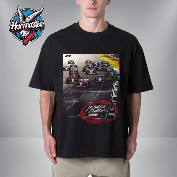Formula 1 Race Day Heineken Dutch Grand Prix Circuit Park Zandvoort On August 31 2025 Circuit Zandvoort In Netherlands Unisex T-Shirt