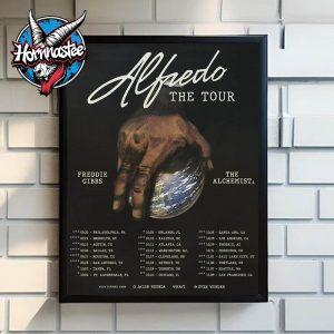 Freddie Gibbs And The Alchemist Alfredo The Tour 2025 North American Edition Schedule Cities Dates Poster Home Decor Canvas
