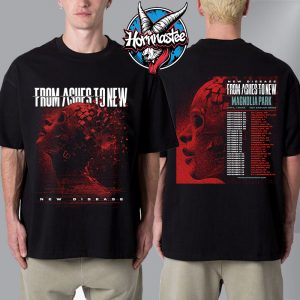 From Ashes To New The New Disease Tour 2025 Schedule Tour Dates Unisex T-Shirt Two Sided