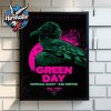 Green Day The Saviors Tour 2025 Venue Poster At San Marcos Stadium On August 27 2025 In Lima Peru Poster Home Decor Canvas