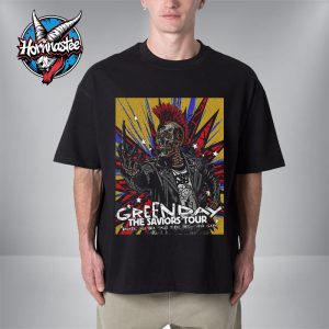 Green Day The Saviors Tour At Viva Claro On August 24 2025 In Bogota Colombia Unisex T Shirt
