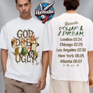 JID God Does Like Ugly x Dreamville Dollar A Dream Unisex T-Shirt Two Sided