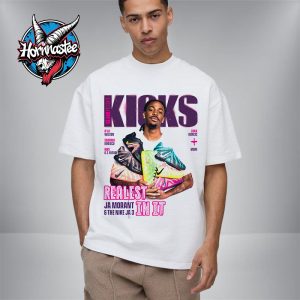 Ja Morant And The Nike JA3 SLAM KICKS 28 Unisex T-Shirt
