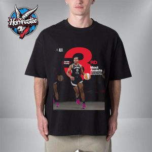 Jackie Young Las Vegas Aces 3rd Most Assists In Franchise History Passing Kelsey Plum Unisex T-Shirt