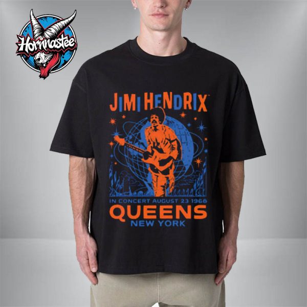 Jimi Hendrix In Concert August 23 1968 In Queens New York Exclusive Tee Unisex T-Shirt