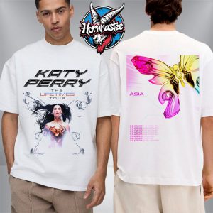 Katy Perry The Lifetimes Tour 2025 Asia Schedule Tour Dates Unisex T Shirt Two Sided