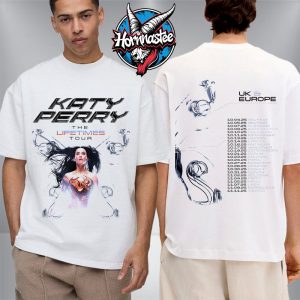 Katy Perry The Lifetimes Tour 2025 UK And Europe Schedule Unisex T Shirt Two Sided