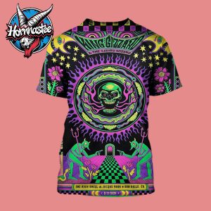 King Gizzard And The Lizard Wizard San Diego Poster On August 11 2025 At Jacobs Park All Over Print Shirt