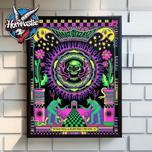 King Gizzard And The Lizard Wizard San Diego Poster On August 11 2025 At Jacobs Park Poster Home Decor Canvas
