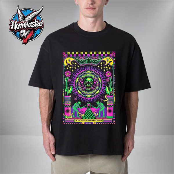 King Gizzard And The Lizard Wizard San Diego Poster On August 11 2025 At Jacobs Park Unisex T-Shirt