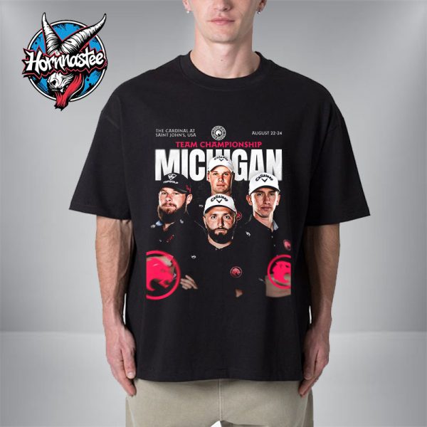 LIV Golf Michigan Team Championship The Cardinal At Saint John’s On August 22-24 2025 Unisex T-Shirt