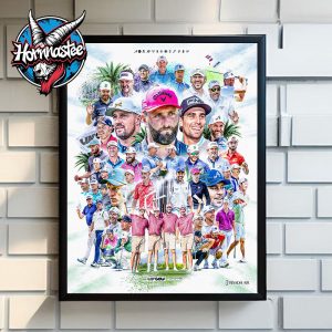 LIV Golf The Team Championship Michigan Poster Home Decor Canvas