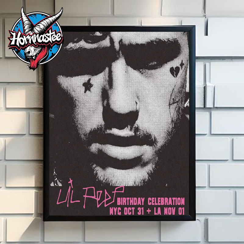 Lil Peep Birthday Celebration Show In New York City On October 31 And November 1 2025 In Los Angeles Poster Home Decor Canvas Lil Peep Birthday Celebration Show In New York City On October 31 And November 1 2025 In Los Angeles Poster Home Decor Canvas