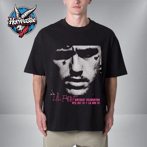 Lil Peep Birthday Celebration Show In New York City On October 31 And November 1 2025 In Los Angeles Unisex T-Shirt
