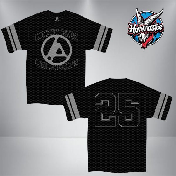 Linkin Park From Zero World Tour 2025 Football Jersey