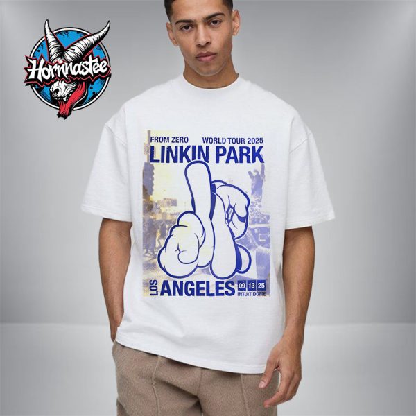 Linkin Park From Zero World Tour 2025 Los Angeles Show At Intuit Dome On September 13 2025 Unisex T-Shirt
