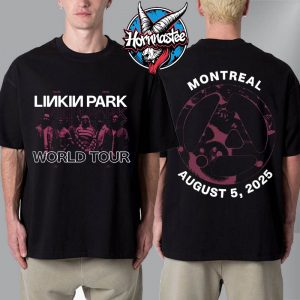 Linkin Park From Zero World Tour 2025 Montreal Quebec Exclusive Tee Night 1 At Centre Bell On August 5 2025 Unisex T-Shirt Two Sided