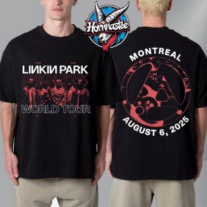Linkin Park From Zero World Tour 2025 Montreal Quebec Exclusive Tee Night 2 At Centre Bell On August 6 2025 Unisex T-Shirt Two Sided
