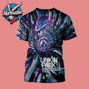 Linkin Park From Zero World Tour 2025 Montreal Quebec Poster Night 2 At Centre Bell On August 6 2025 Canada All Over Print Shirt