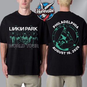 Linkin Park From Zero World Tour 2025 Philadelphia Exclusive Tee At Xfinity Mobile Arena On August 16 2025 Unisex T-Shirt Two Sided