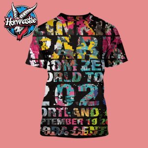 Linkin Park From Zero World Tour 2025 Portland Oregon Poster On September 19 2025 At Moda Center Portland All Over Print Shirt
