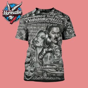 Linkin Park From Zero World Tour 2025 Poster Sacramento California On September 17 2025 At Golden 1 Center All Over Print Shirt
