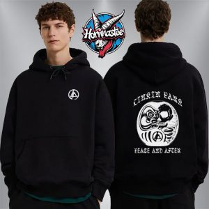 Linkin Park x Peace And After Daruma Art Design Unisex Hoodie
