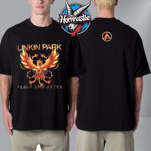 Linkin Park x Peace And After Fire Phoenix Art Design Unisex T Shirt Two Sided