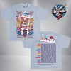 Doja Cat Tour Ma Vie World Tour 2025 Schedule Cities Dates Unisex T-Shirt Two Sided