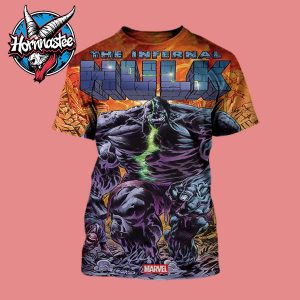 Marvel Comic Hulk New Version Infernal Hulk All Over Print Shirt