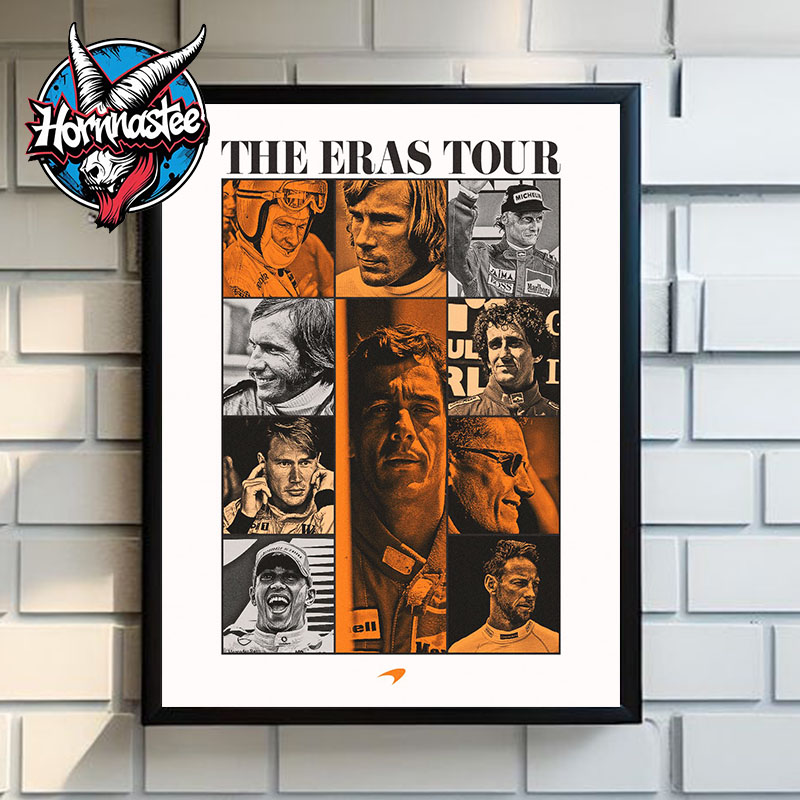McLaren F1 Team The Eras Tour 2025 Poster Home Decor Canvas McLaren F1 Team The Eras Tour 2025 Poster Home Decor Canvas